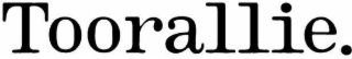TOORALLIE. logo