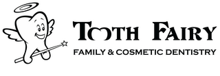TOOTH FAIRY FAMILY & COSMETIC DENTISTRY logo