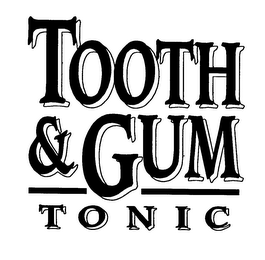 TOOTH & GUM TONIC logo