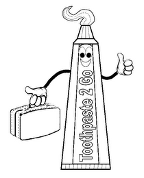 TOOTHPASTE 2 GO logo