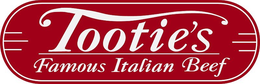 TOOTIE'S FAMOUS ITALIAN BEEF logo