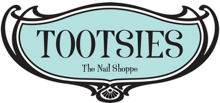 TOOTSIES THE NAIL SHOPPE logo