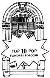 TOP 10 POP FLAVORED POPCORN logo