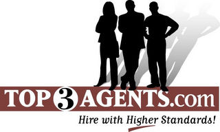 TOP 3 AGENTS.COM HIRE WITH HIGHER STANDARDS! logo