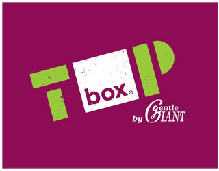 TOP BOX BY GENTLE GIANT logo