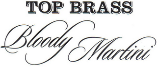 TOP BRASS BLOODY MARTINI logo