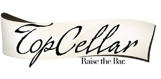 TOP CELLAR RAISE THE BAR. logo