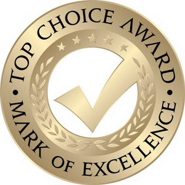 · TOP CHOICE AWARD · MARK OF EXCELLENCE logo