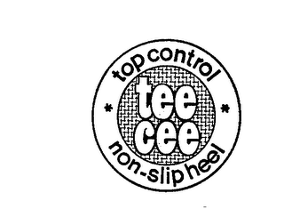 TOP CONTROL TEE CEE NON-SLIP HEEL