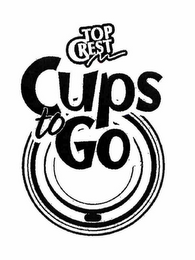 TOP CREST CUPS TO GO logo