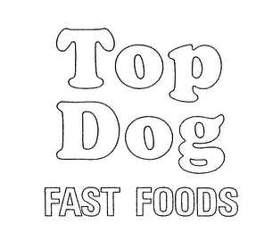 TOP DOG FAST FOODS logo