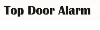 TOP DOOR ALARM logo