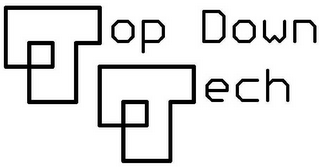 TOP DOWN TECH logo
