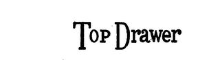 TOP DRAWER logo