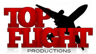 TOP FLIGHT PRODUCTIONS logo
