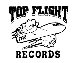 TOP FLIGHT RECORDS TFR logo