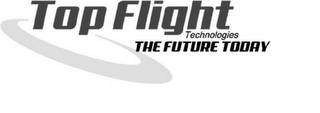 TOP FLIGHT TECHNOLOGIES THE FUTURE TODAY logo