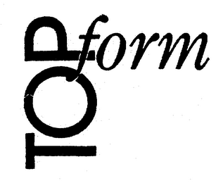 TOP FORM logo