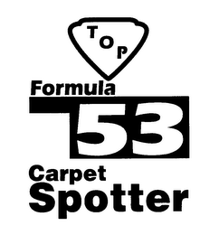 TOP FORMULA 53 CARPET SPOTTER logo
