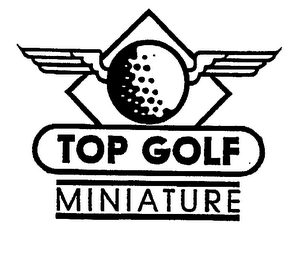 TOP GOLF MINIATURE logo