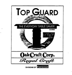 TOP GUARD. OAK CRAFT CORP REGAL CRAFT logo