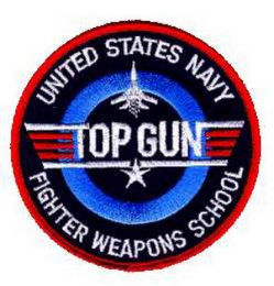 TOP GUN UNITED STATES NAVY FIGHTER WEAPONS SCHOOL logo