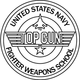 TOP GUN UNITED STATES NAVY FIGHTER WEAPONS SCHOOL logo