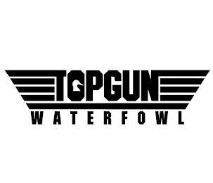 TOP GUN WATERFOWL logo