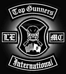 TOP GUNNERS INERNATIONAL LE MC logo