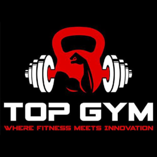 TOP GYM WHERE FITNESS MEETS INNOVATION logo