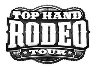 TOP HAND RODEO TOUR logo
