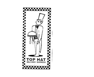 TOP HAT DELIVERY EXPRESS logo