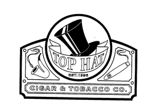 TOP HAT EST.1996 CIGAR & TOBACCO CO. logo