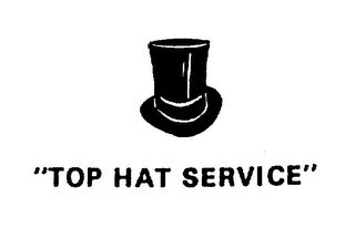 "TOP HAT SERVICE" logo