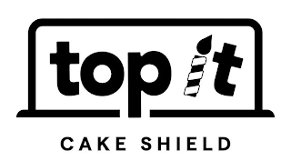 TOP IT CAKE SHIELD logo