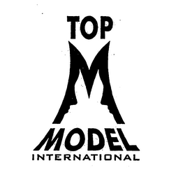 TOP M MODEL INTERNATIONAL logo