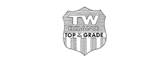 TOP O' THE GRADE TW BRAND logo