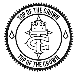 TOP OF THE CROWN T C TOP OF THE CROWN logo
