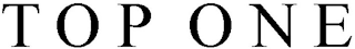 TOP ONE logo