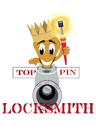TOP PIN LOCKSMITH OFF -ACC- START SCOTE logo