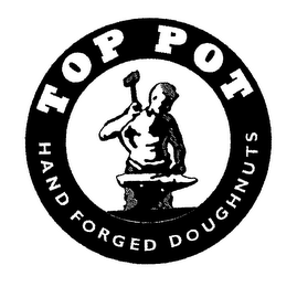 TOP POT HAND FORGED DOUGHNUTS logo