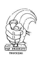 TOP PRIORITY TRUCKING logo