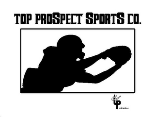 TOP PROSPECT SPORTS CO. TP ATHLETICS logo