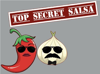 TOP SECRET SALSA logo