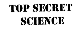 TOP SECRET SCIENCE logo