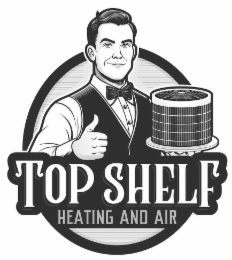 TOP SHELF HEATING AND AIR logo