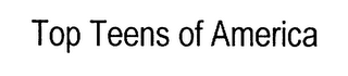 TOP TEENS OF AMERICA logo