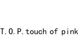 T.O.P. TOUCH OF PINK logo