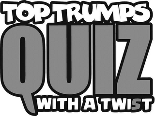 TOP TRUMPS QUIZ WITH A TWIST logo