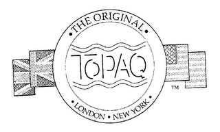 TOPAQ -THE ORIGINAL- LONDON-NEW YORK- logo